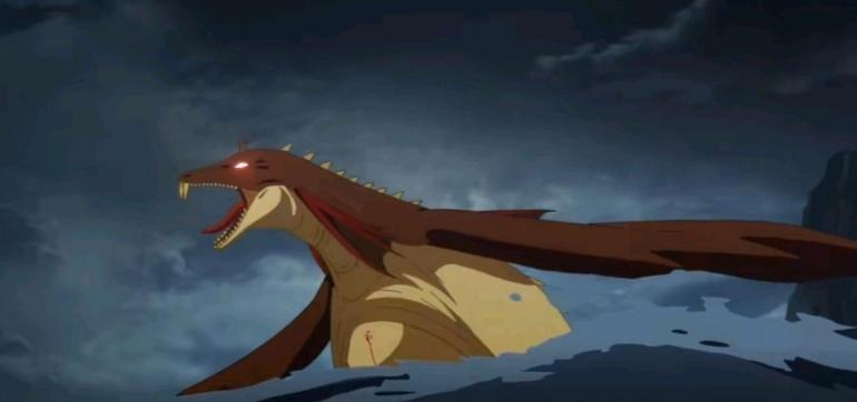 皆非而小说里的变成霸气龙侍参孙,是胖企小说初登场的时候比较帅气的