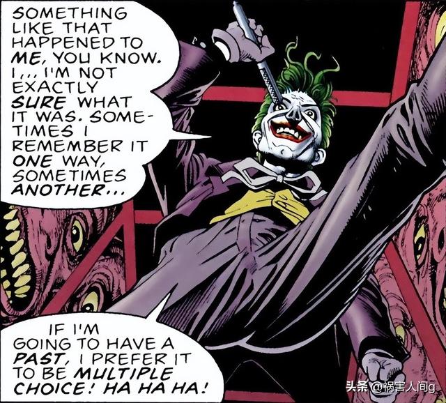 dc小丑介绍里面的细节，DC小丑的起源和基本设定