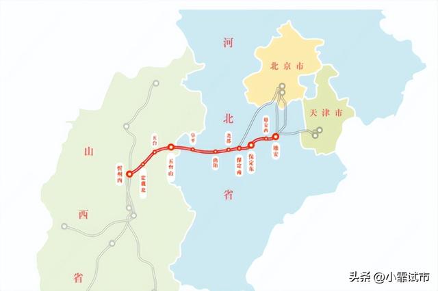 山西省境内即将开通的铁路，山西在建2条高铁