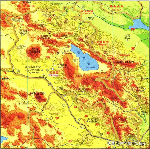 亚洲属于哪个国家，黎巴嫩是哪个国家（亚洲各国地形图）