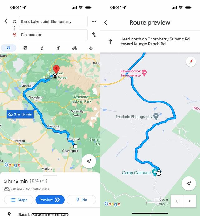 谷歌地图导航在哪里，您仍然可以在手机上使用