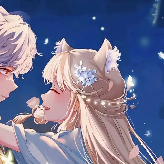 是心动啊?（怦然心动情头），微信头像，是心动啊?（怦然心动情头）（情侣头像丨情侣头像 怦然心动）