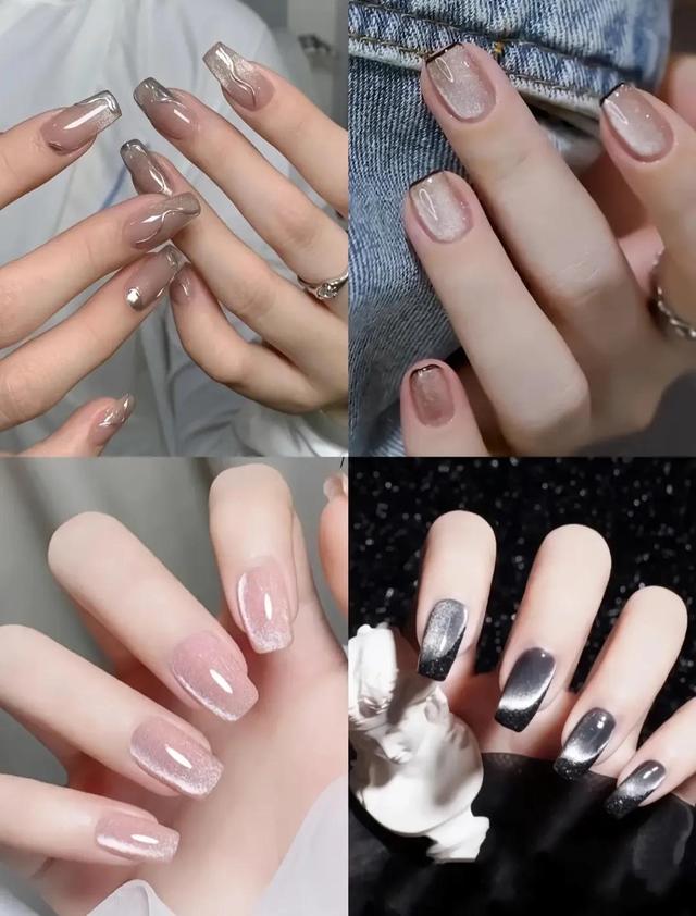 猫眼脚指甲款式，猫眼指甲是什么样的（猫眼系列美甲合集）