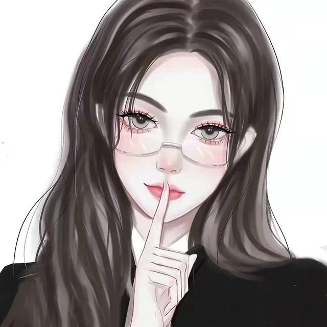 眼镜女生头像微信，眼镜女生头像（每个人都很特别）