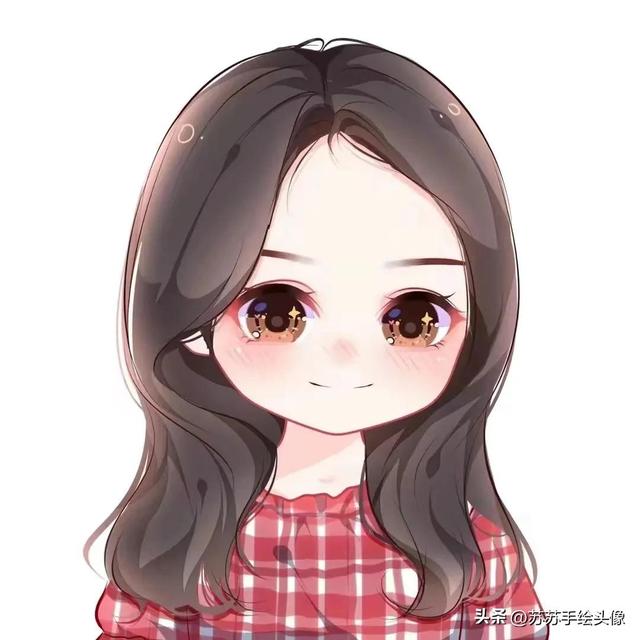 微信卡通图片头像，萌萌哒卡通Q版人物头像（呆萌又可爱的女生卡通头像）