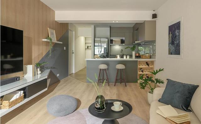 旧房简单翻新装修，自己动手简单旧房翻新简单（让83㎡居家清新治愈）