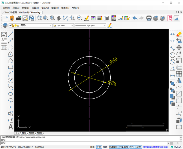 cad镜像快捷键，CAD中的镜像快捷键怎么使用（CAD相切、相切、半径的画圆方式与镜像命令的综合应用）