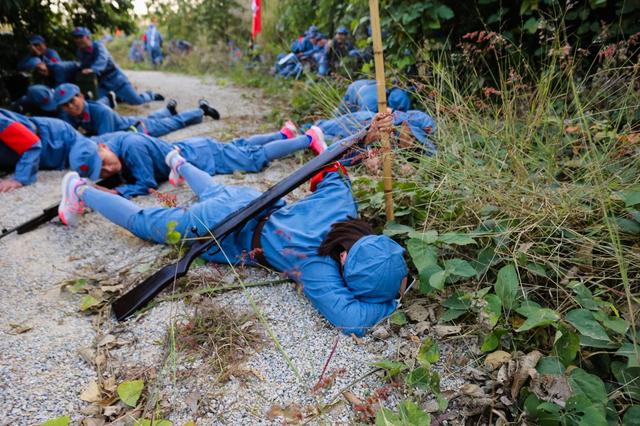 团队有气势的宣誓词，团队有气势的宣誓词大学（泉州红七月党建团建年年有）