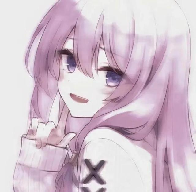 好看女生头像动漫版可爱，可爱动漫女头，好看好看微信（可爱丧系动漫女头）