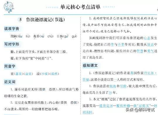 小学语文六年级知识点必考，2022春六年级语文