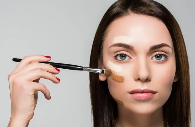 染什么颜色能盖住红色，黑棕色头发图片效果（教你一招，轻松打造呼吸感底妆）