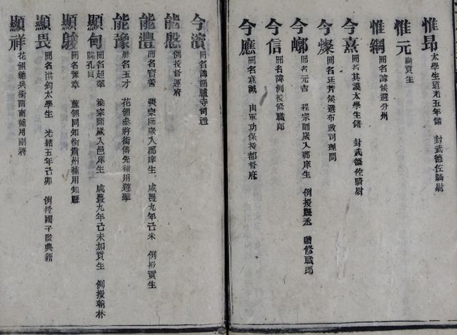 在家翻一百年以前的老族谱，想知道祖上兴不兴旺