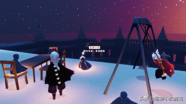 光遇风景图片，光遇风景图片手绘（千鸟城人山人海）