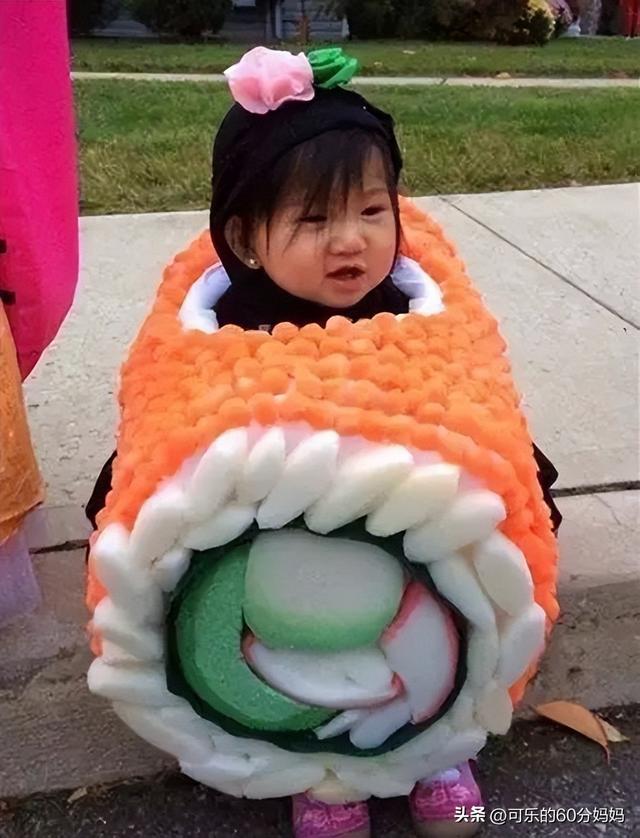 幼儿园小朋友妆容图片，宝宝元旦妆容（幼儿园万圣节妆容，家长有多拼）