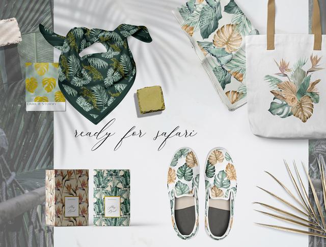 滴水观音价格，北欧插画丨梦幻般的热带雨林（滴水观音价格1.5米）