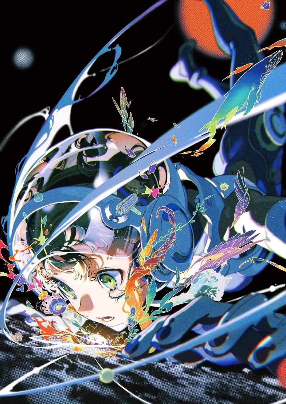 霓虹国超高人气女性画师–米山舞(よねやままい)作品欣赏