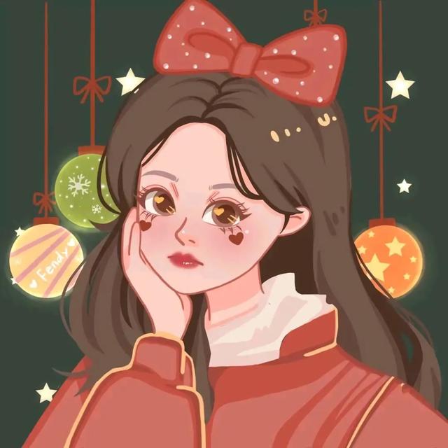 可爱卡通图片女孩甜美，啊啦 可爱卡通图片女生微信（超可爱的手绘女生头像）