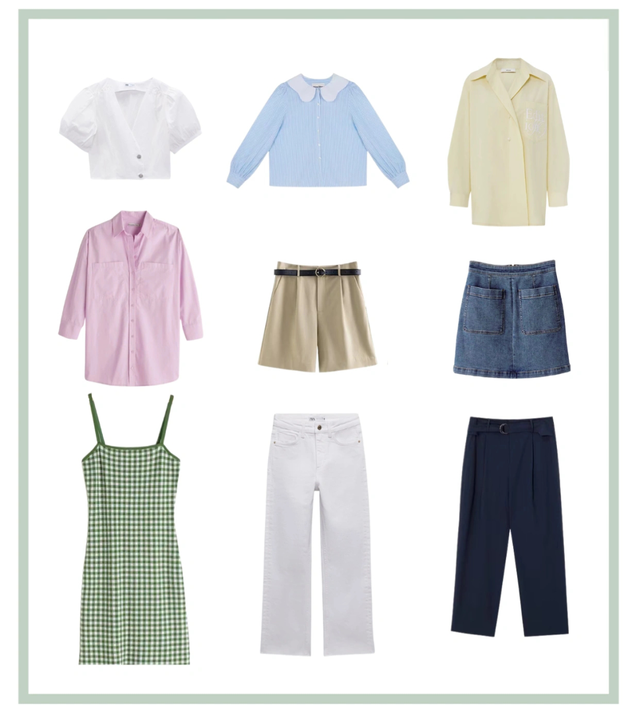 女生怎么搭配夏季服装，女生怎么搭配夏季服装好看（今夏的穿搭示范）