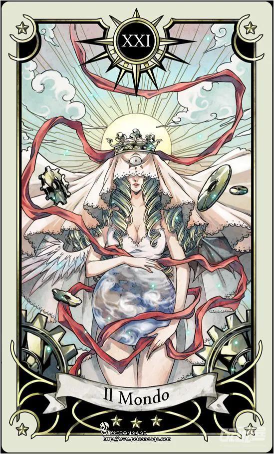 "塔罗"一词,是取自埃及语的tar(道)和ro(王)两词,含有"王道"的意思