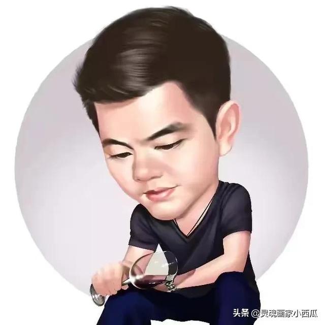 大头人物头像一波微信，大头人物头像一波（手绘的卡通大头微信头像）