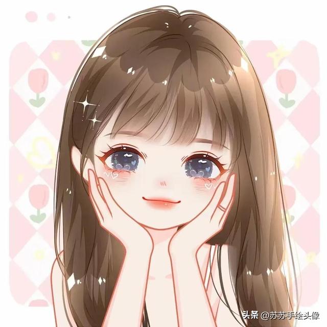 女生微信头像可爱卡通，适合女生的微信头像可爱萌卡通（可可爱爱的女生卡通头像）