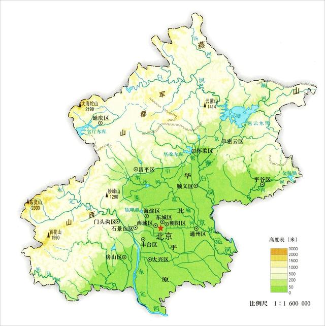 河北地图全图高清版大图，河北省卫星地图高清版大图最新版（漂亮简洁的中国各省区地形地势高清地图）