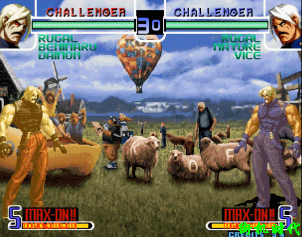 拳皇97连续技，拳皇97特瑞最快通关（经典街机《拳皇》1P和2P一起摇大招）