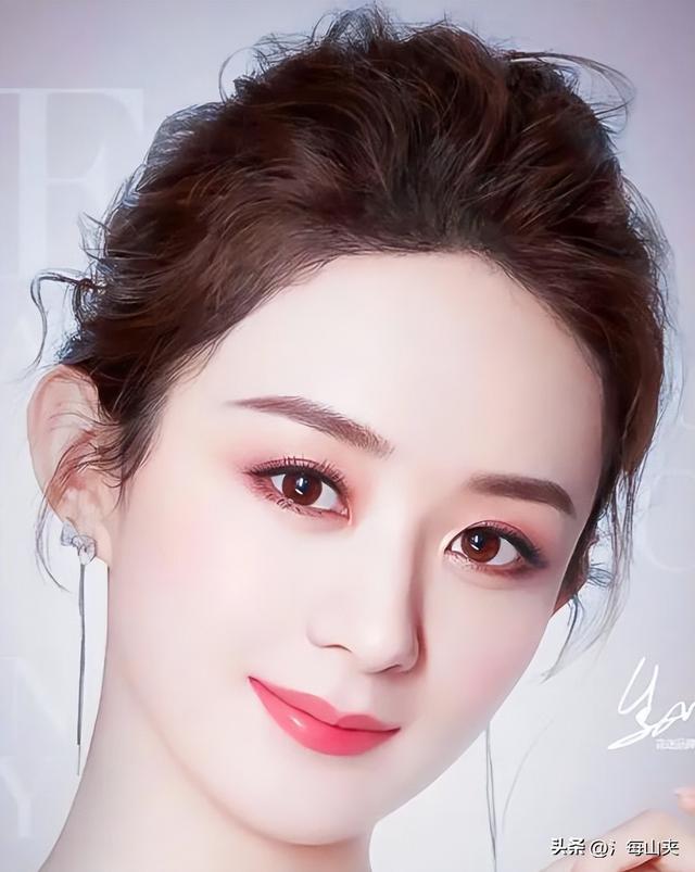 娱乐圈公认的大眼睛女明星，这5位女明星的眼睛