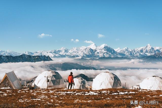 海螺沟看贡嘎山的最佳位置，贡嘎雪山十六大观景平台