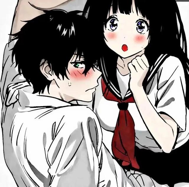 超好看动漫情头，微信头像，超好看动漫情头（封神的黑白动漫情头）