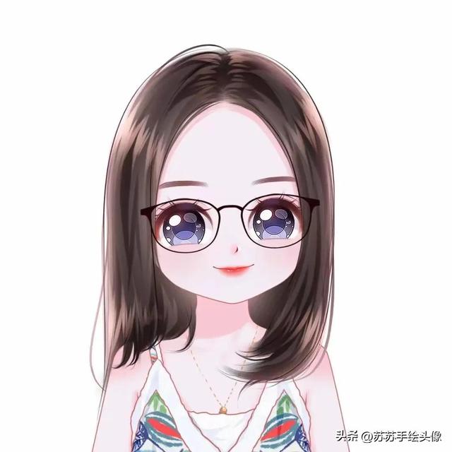 换个头像吧，超萌超可爱的女生卡通头像，八月你好