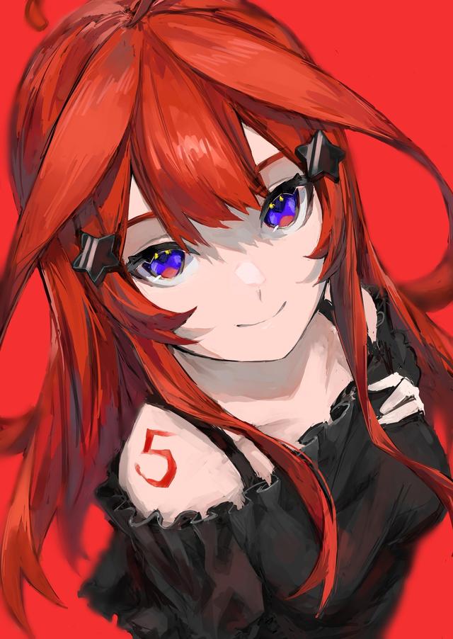 三玖动漫头像微信，三玖动漫头像（这位画师画的动漫人物头像可爱又邪魅）