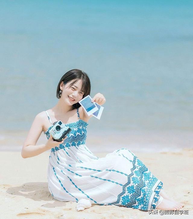 去海边如何拍照好看，去海边如何拍照好看一点（夏天海边拍照片）