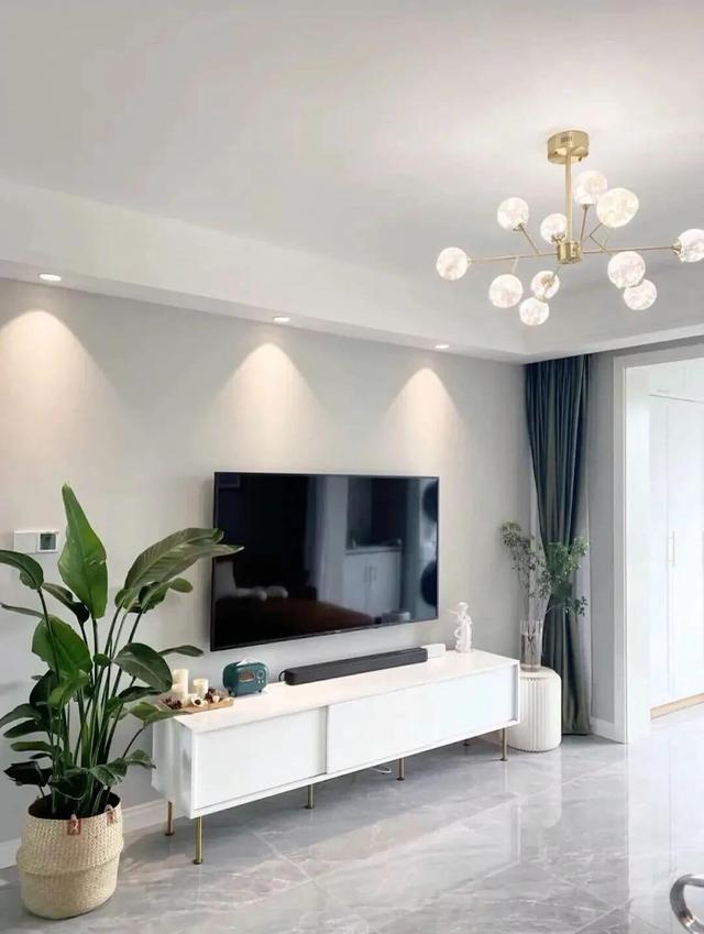 电视背景墙刷什么颜色的乳胶漆好看，电视背景墙用什么颜色的乳胶漆好看（30款乳胶漆背景墙）