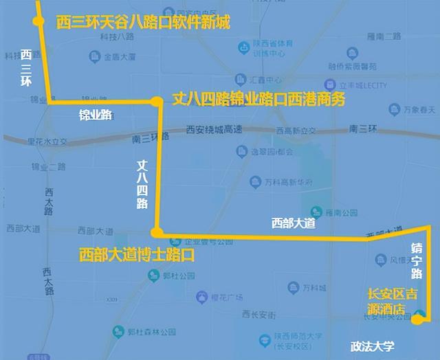 咸阳60路公交车路线图图片