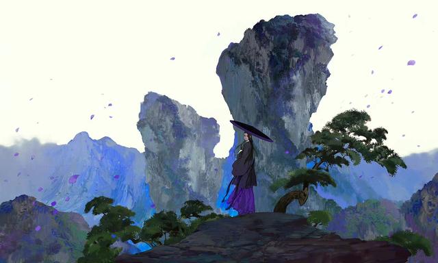 插画图，插画图片手绘（超有故事感的古风中国风插画）