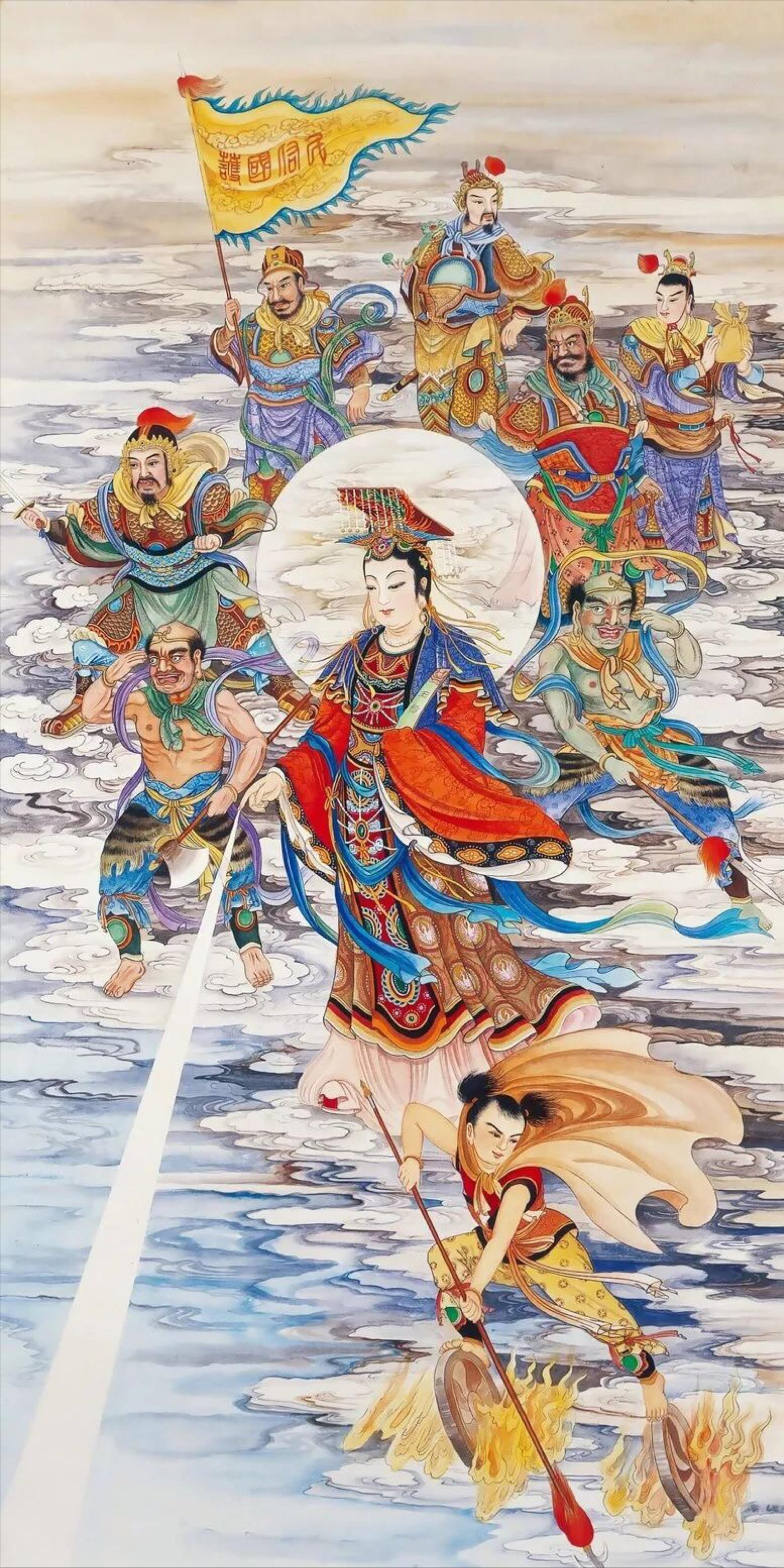 妈祖文化肇于宋,成于元,兴于明,盛于清,繁荣于近现代,妈祖文化体现了