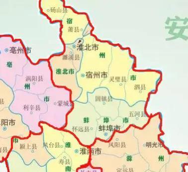 安徽城市面积最新排名，安徽行政区划调整大设想