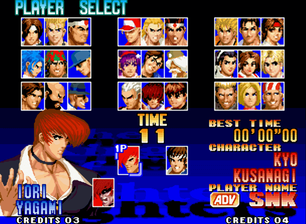 拳皇94预告，PC版拳皇KOF94-2003潜藏着的那些鲜有人关注的设定