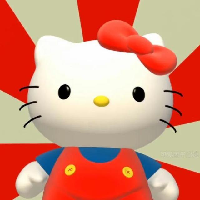 哈喽kitty图片，凯蒂猫，Holle kitty头像，可爱微信（kitty头像分享/公主头像）