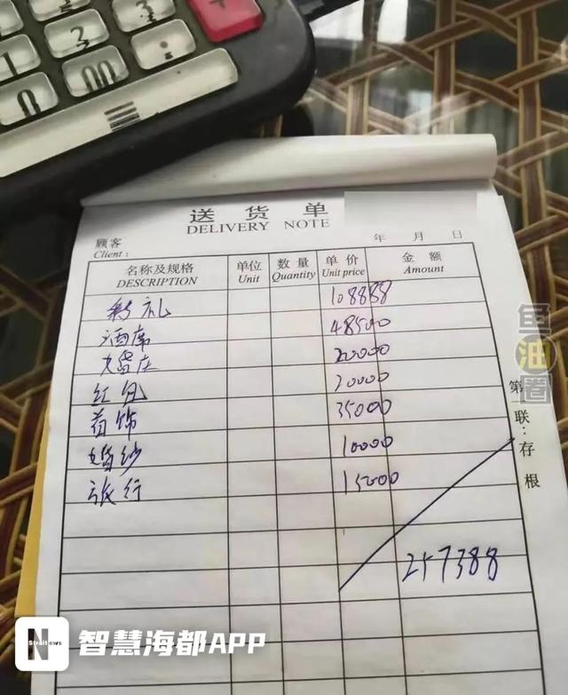 福建莆田彩礼，福建莆田彩礼价格表2020（居民：有的120万起步）