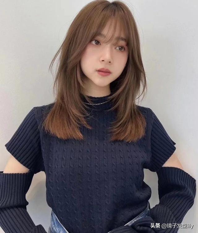 好看又容易打理的刘海，新人气发型14款