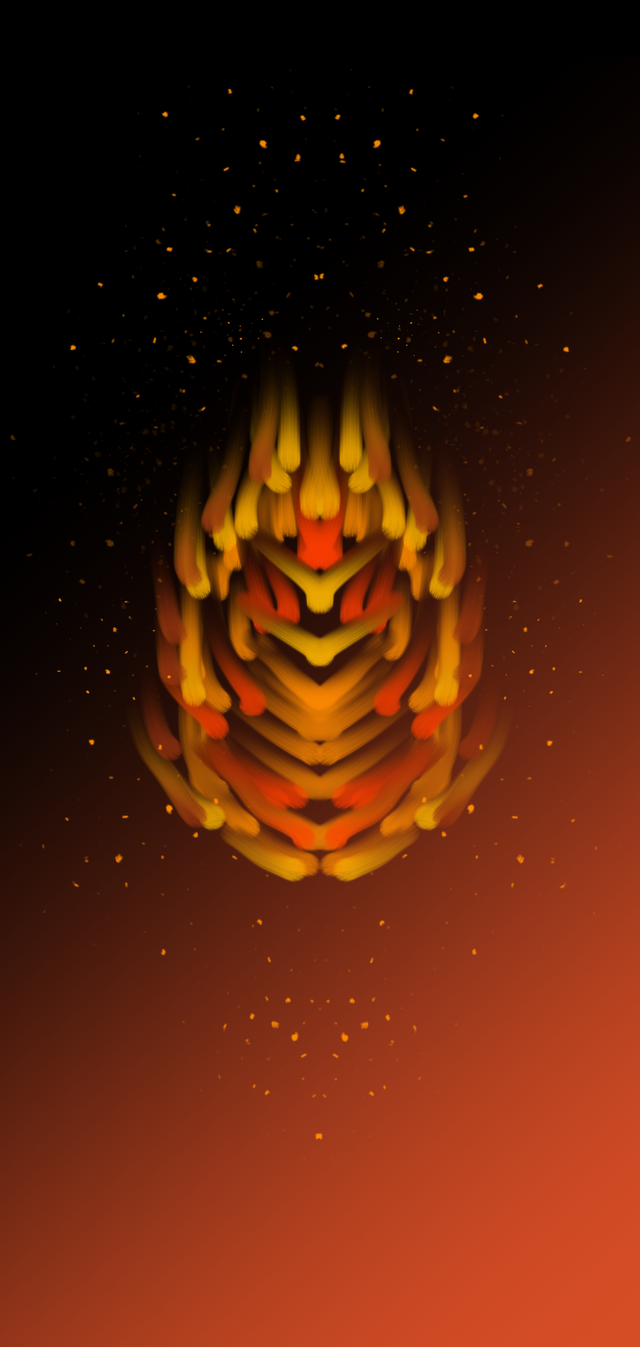 朋友圈火焰背景图，烟火朋友圈背景图（壁纸更新：跳跃的火焰）