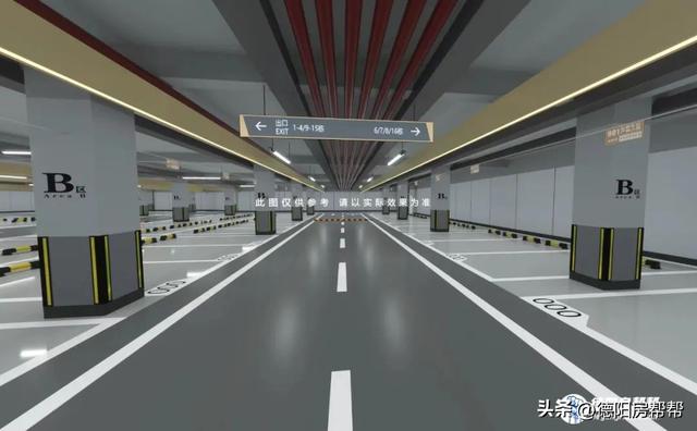 高档小区车库设计，地下车库不仅高颜值还特壕无人性