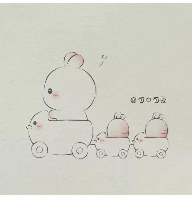 怎样画小兔子简笔画，怎样画小兔子简笔画有颜色（可爱简笔画小兔子）