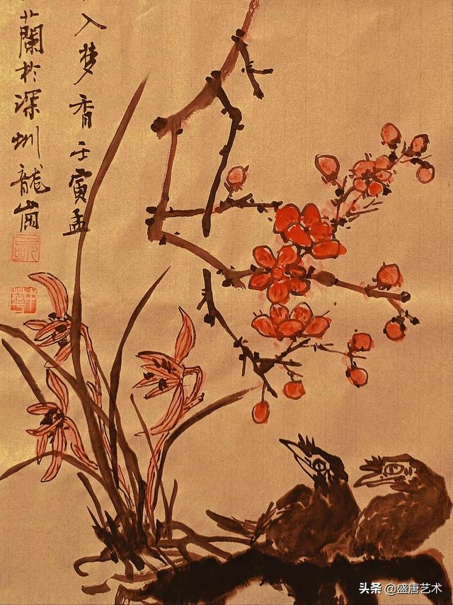 梅花怎么画简单又好看，绘画系列之教你如何画简易梅花（曾为梅花醉似泥）