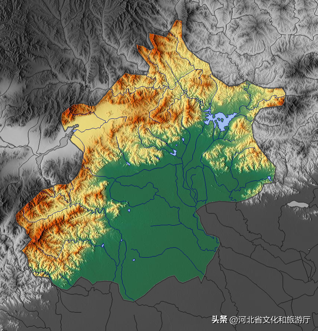 东北地图高清版大图，东三省地图（中国34省区市三维地形图来了）