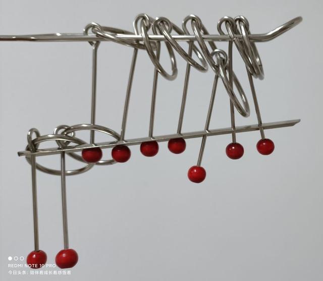 九连环怎么装上，九连环怎么装上去的视频（九连环第一百七十八步——学会即传承）