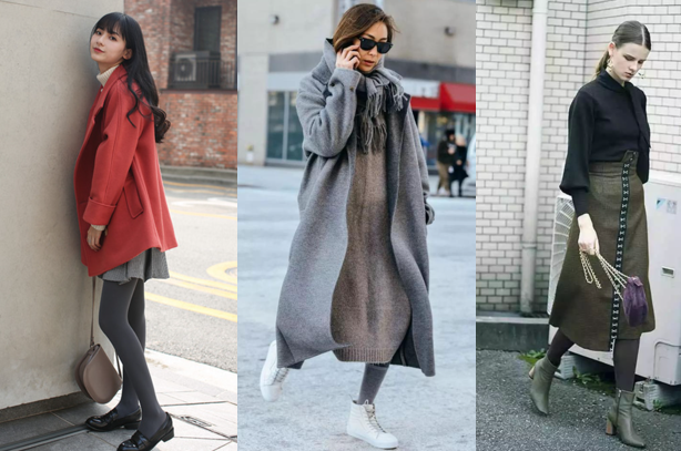 冬天浅色裙子怎么搭配打底袜，冬天浅色的裙子怎么搭配袜子（显瘦保暖又时髦的打底袜穿搭思路）