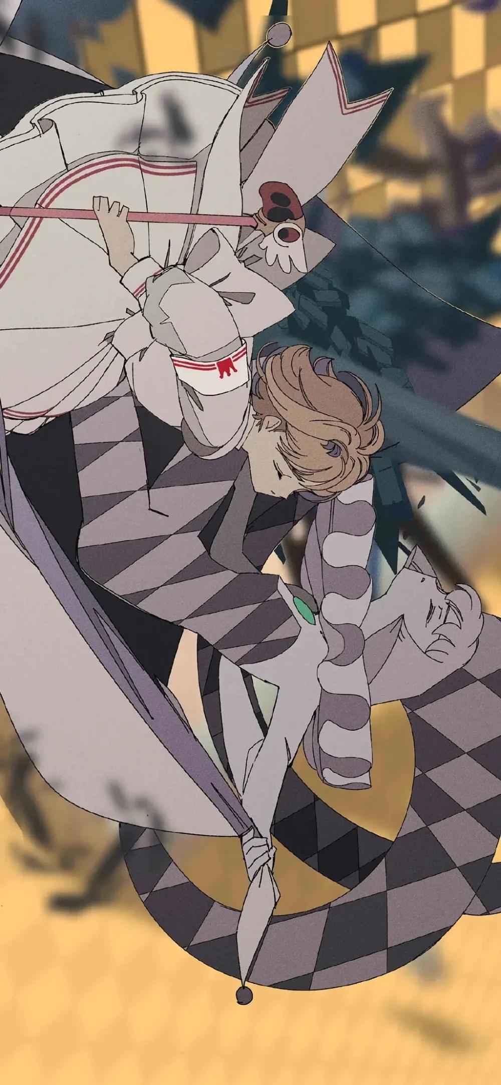 白灏宇:可爱图片/百变小樱/小可/百川赴海千里阔，浪起千丈冲云间，百变小樱小可情侣头像（百变小樱壁纸）